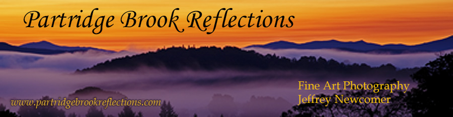 Sunrise Peacham Road, Peacham vermont (?or Groton)