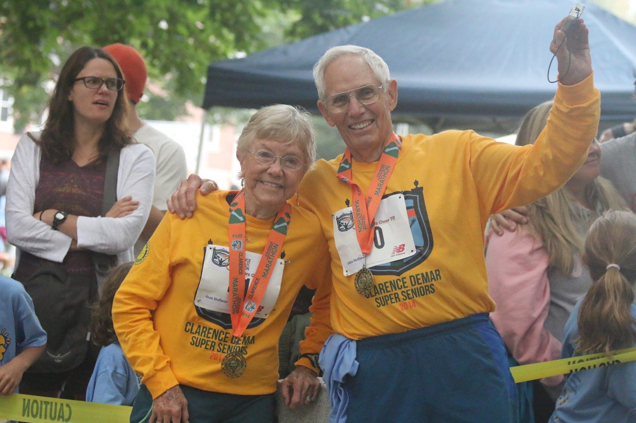 John & Jean Hoffman at 2023 race